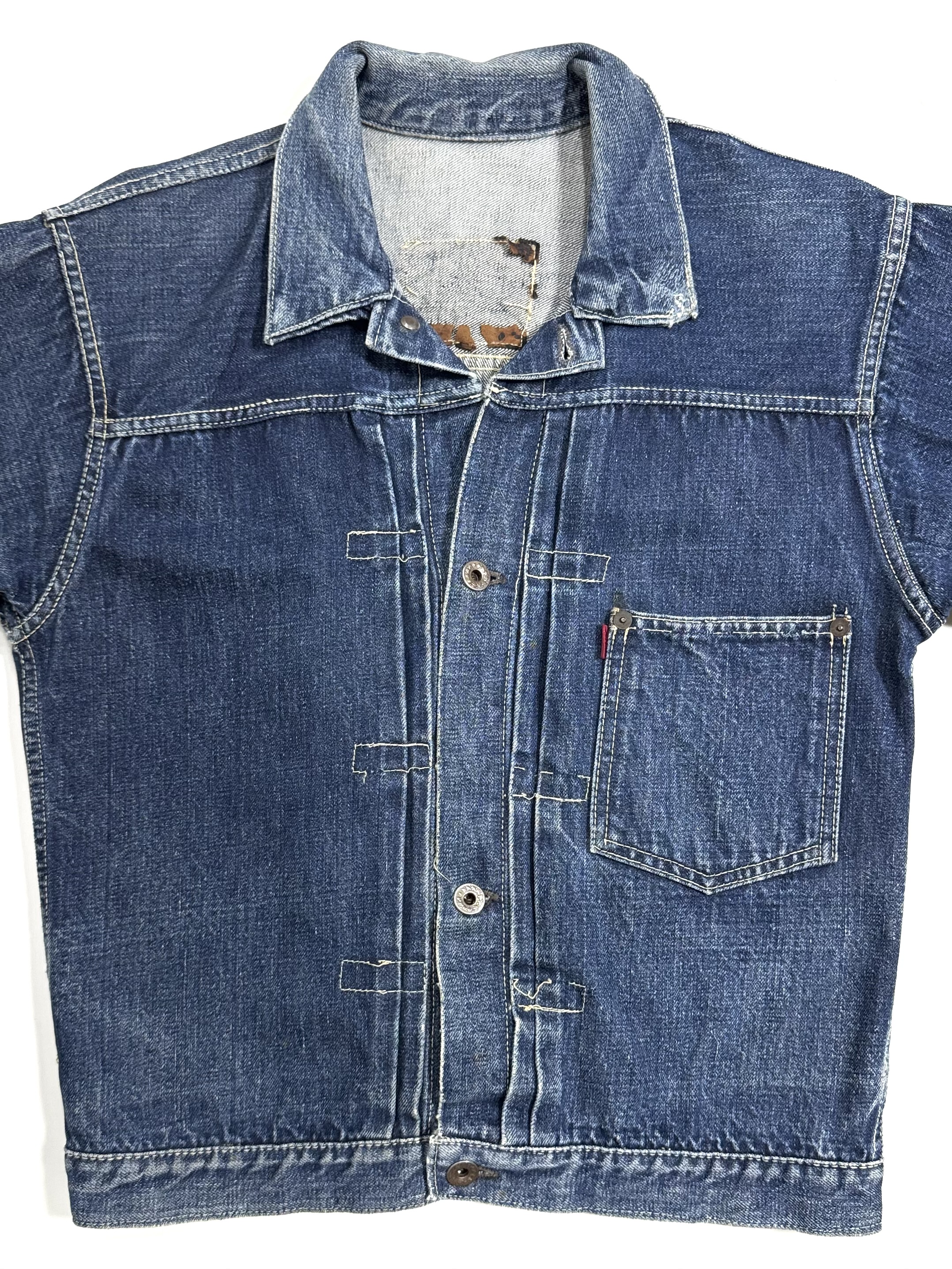 W.W.II. LEVI'S S506XX DENIM JACKET. | 古着屋【True vintage
