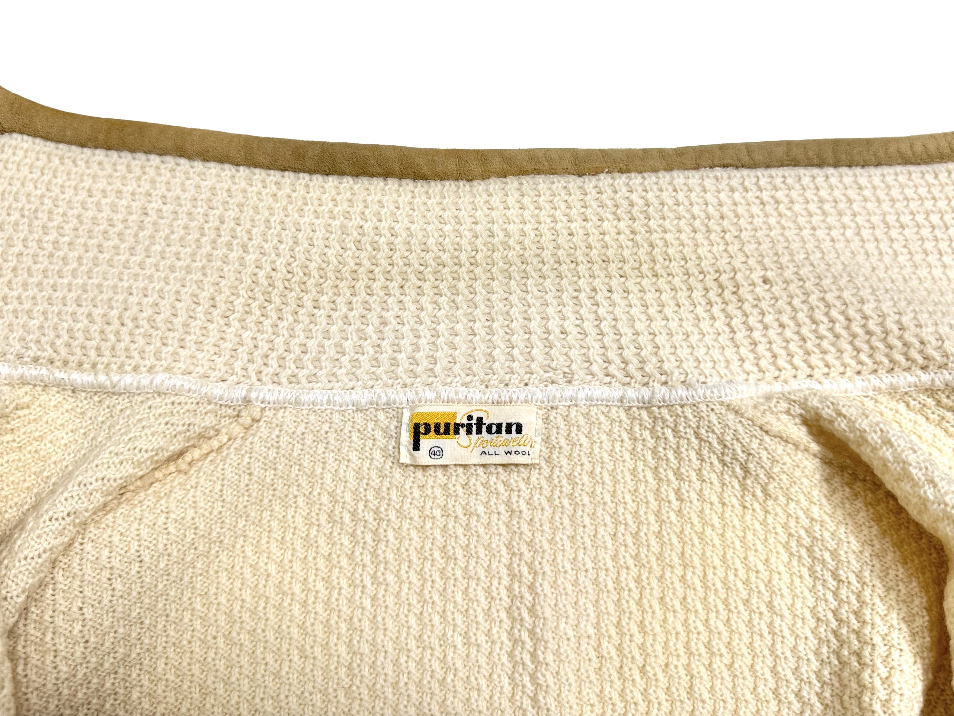 60s PURITAN ROCKABILLY KNIT CARDIGAN. | 古着屋【True vintage