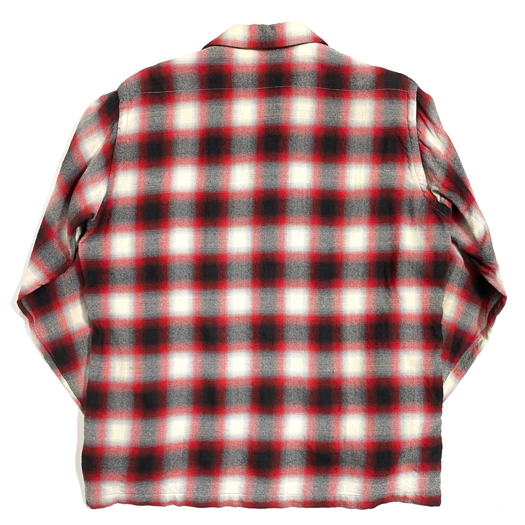 60s GAME AND LAKE SHADOW PLAID WOOL SHIRT. | 古着屋【True vintage ...