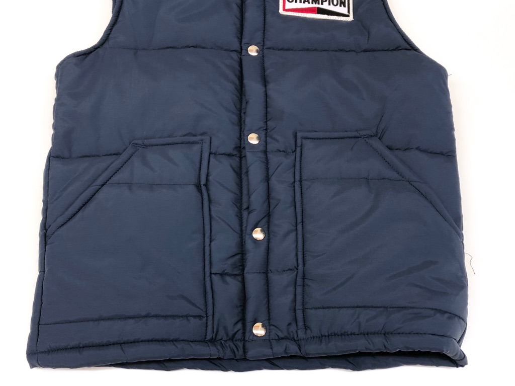 70s CHAMPION DEAD STOCK RACING VEST. | 古着屋【True vintage