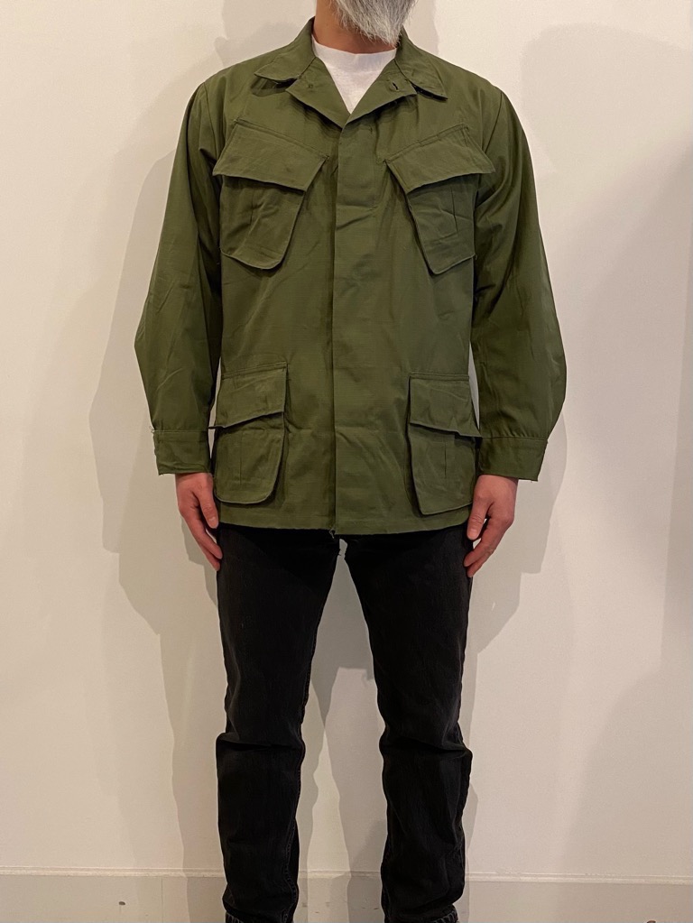 70s U.S.ARMY DEAD STOCK JUNGLE FATIGUE JACKET. | 古着屋 70s U.S.ARMY DEAD STOCK JUNGLE FATIGUE JACKET. | 古着屋