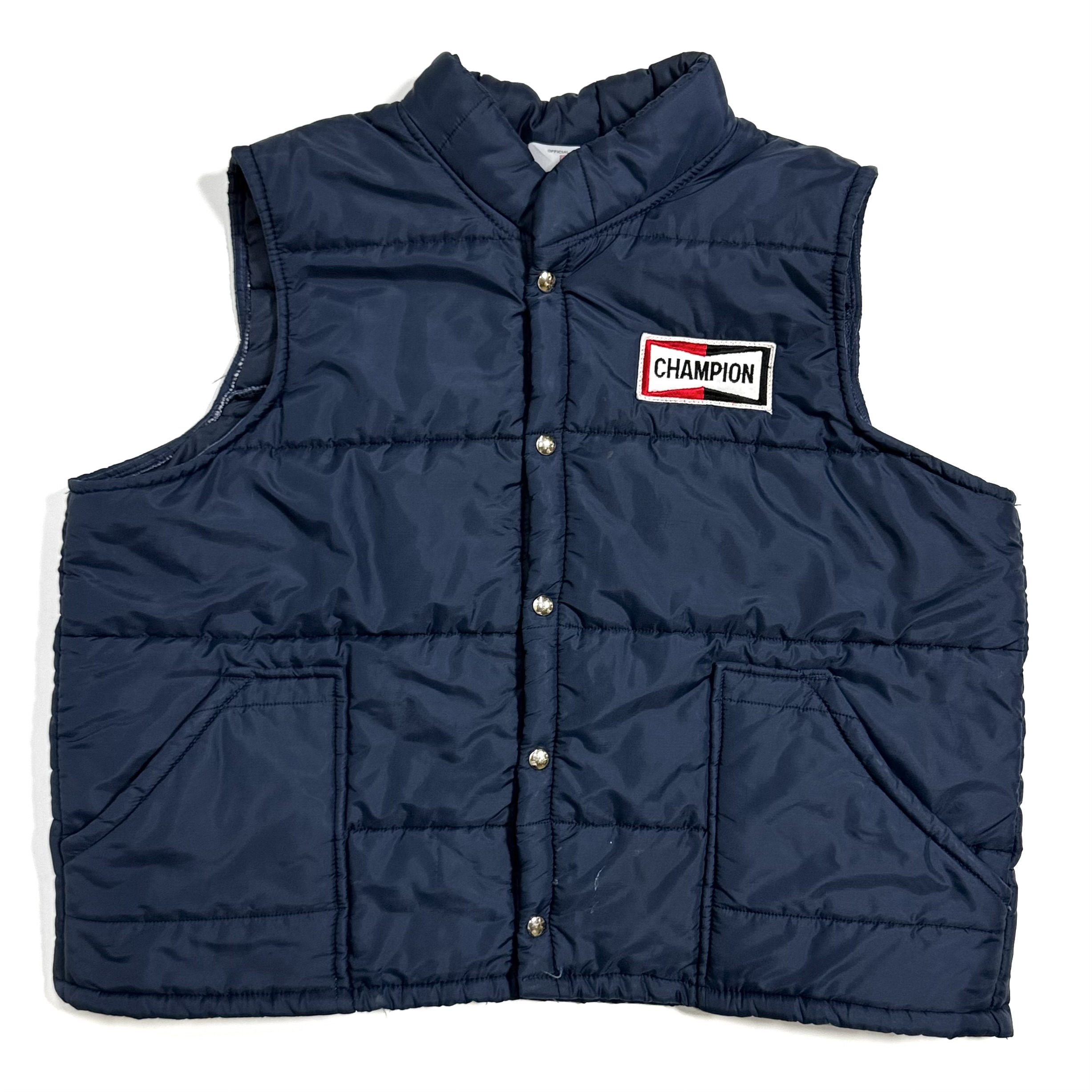70s CHAMPION OFFICIAL RACING VEST. | 古着屋【True vintage