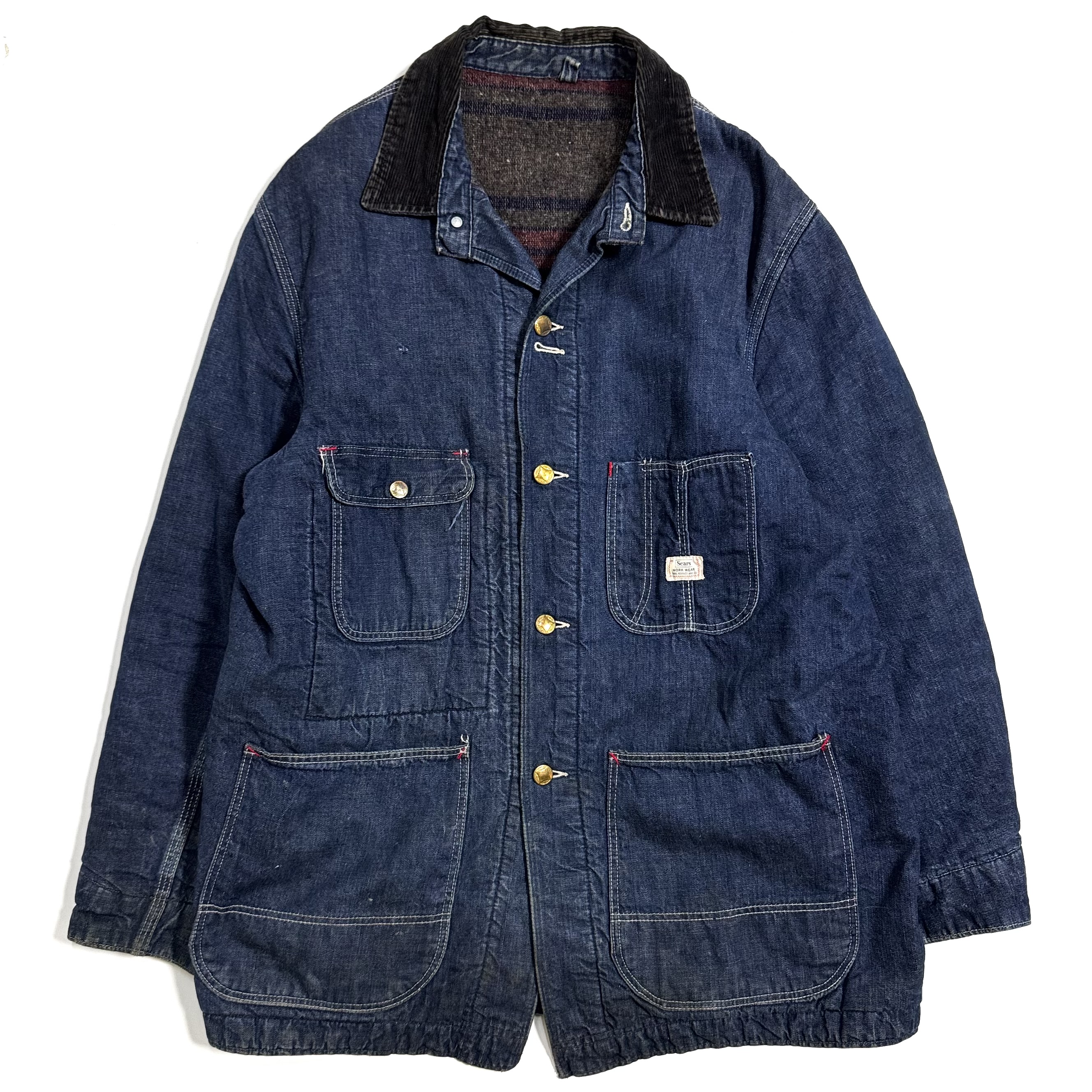 60s SEARS DENIM COVERALL. | 古着屋【True vintage】ヴィンテージ古着