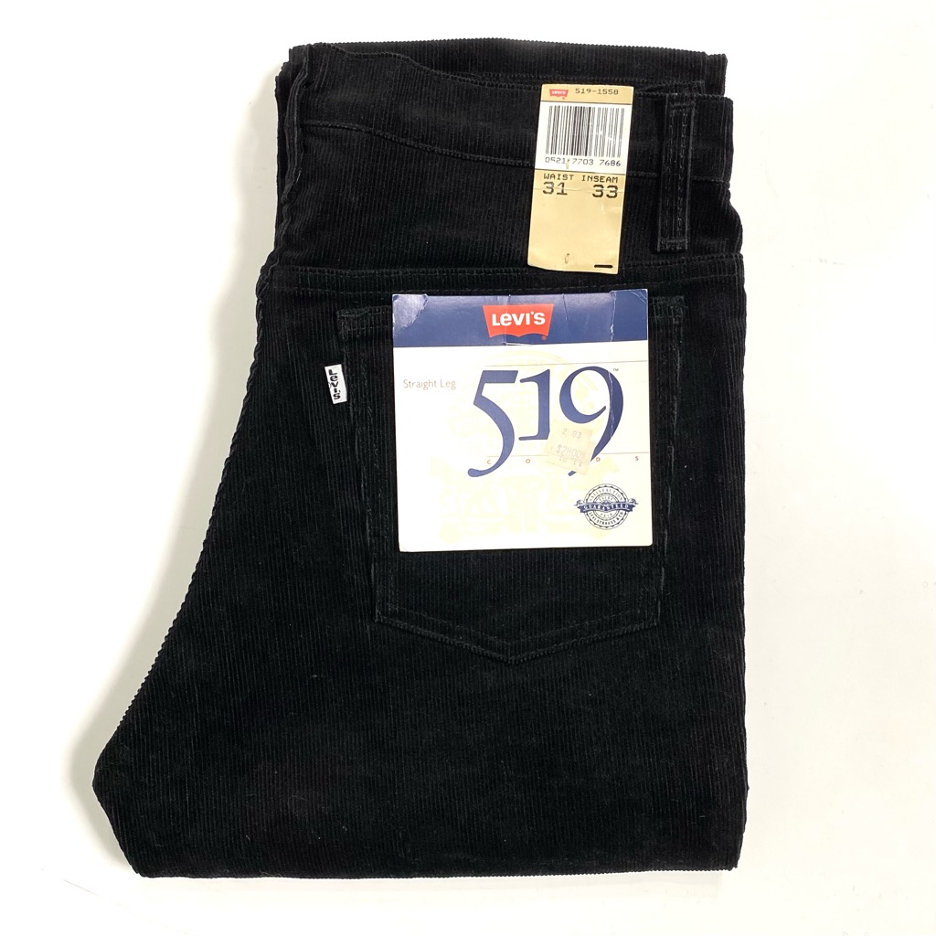 80s Levi's DEAD STOCK 519-1558 CORDUROY PANTS. | 古着屋【True