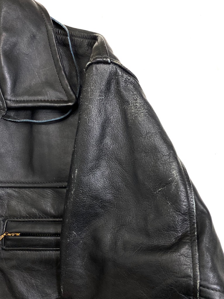 60s TAUBERS PULLOVER LEATHER JACKET. | 古着屋【True vintage