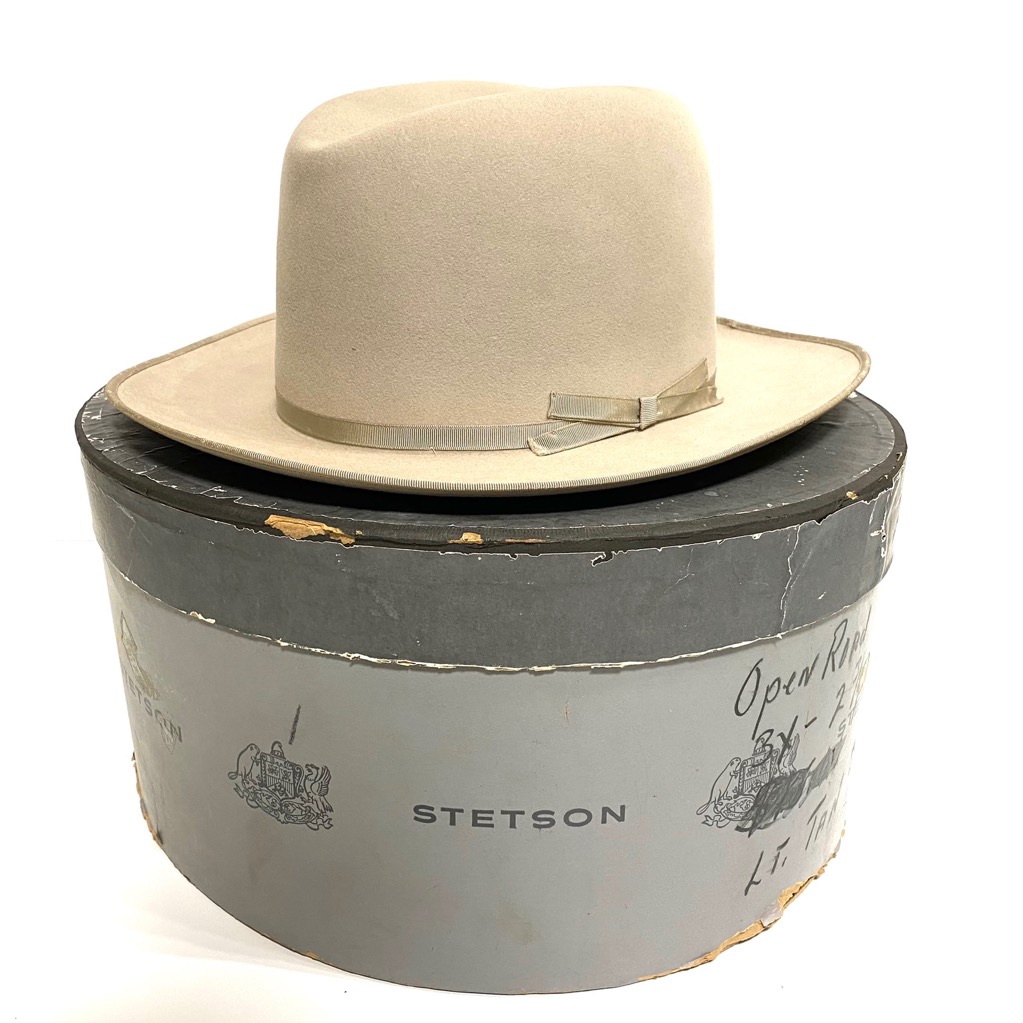 帽子 50s Vintage Stetson 3X BEAVER 1/4 58cm 50s Vintage Stetson 3X BEAVER 1/4 58cm
