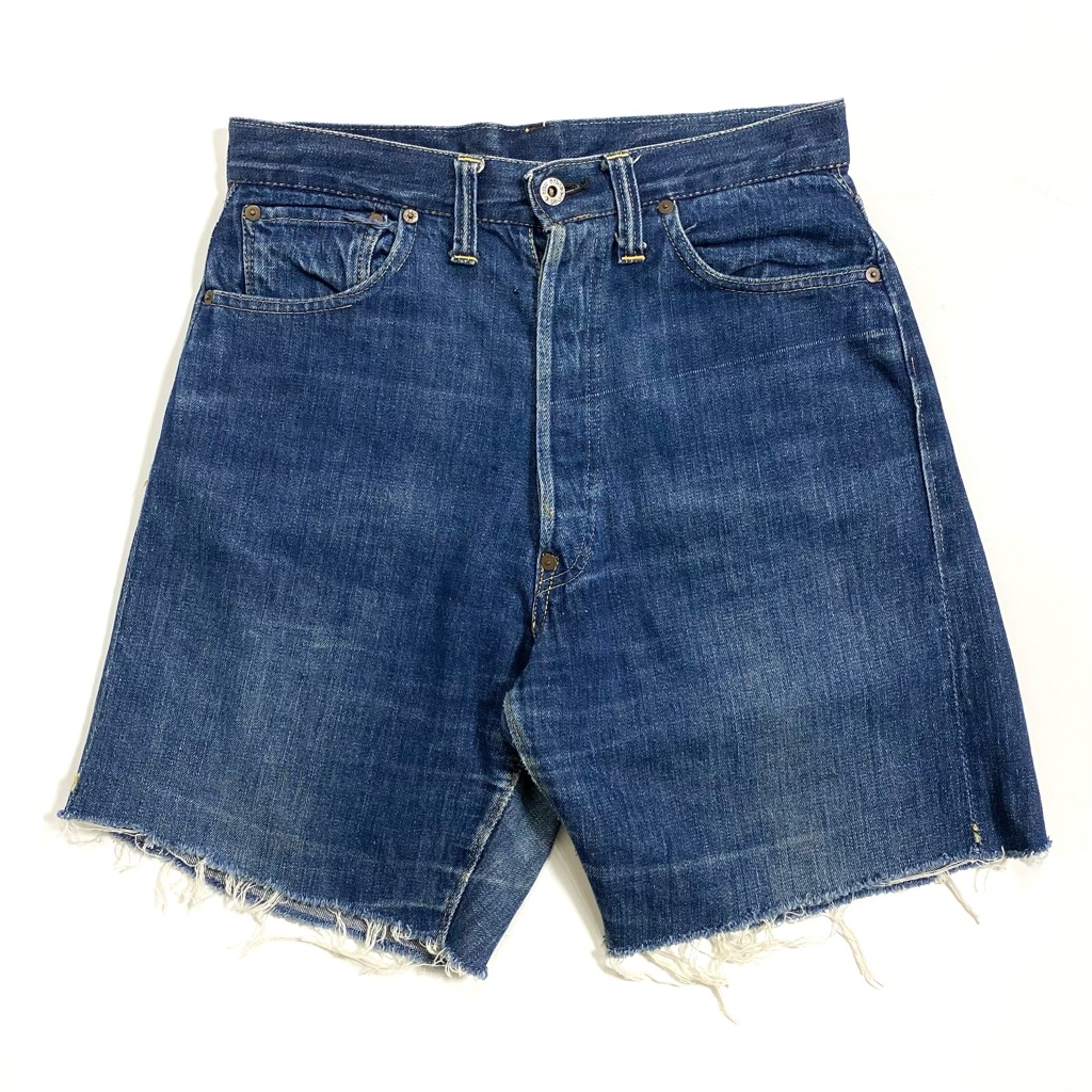 30s~ LEVI'S 701 CUTOFF DENIM PANTS. | 古着屋【True vintage