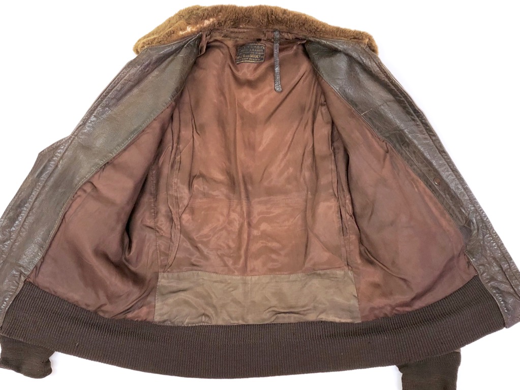 40s U.S.NAVY M 422A FLIGHT JACKET. | 古着屋【True vintage