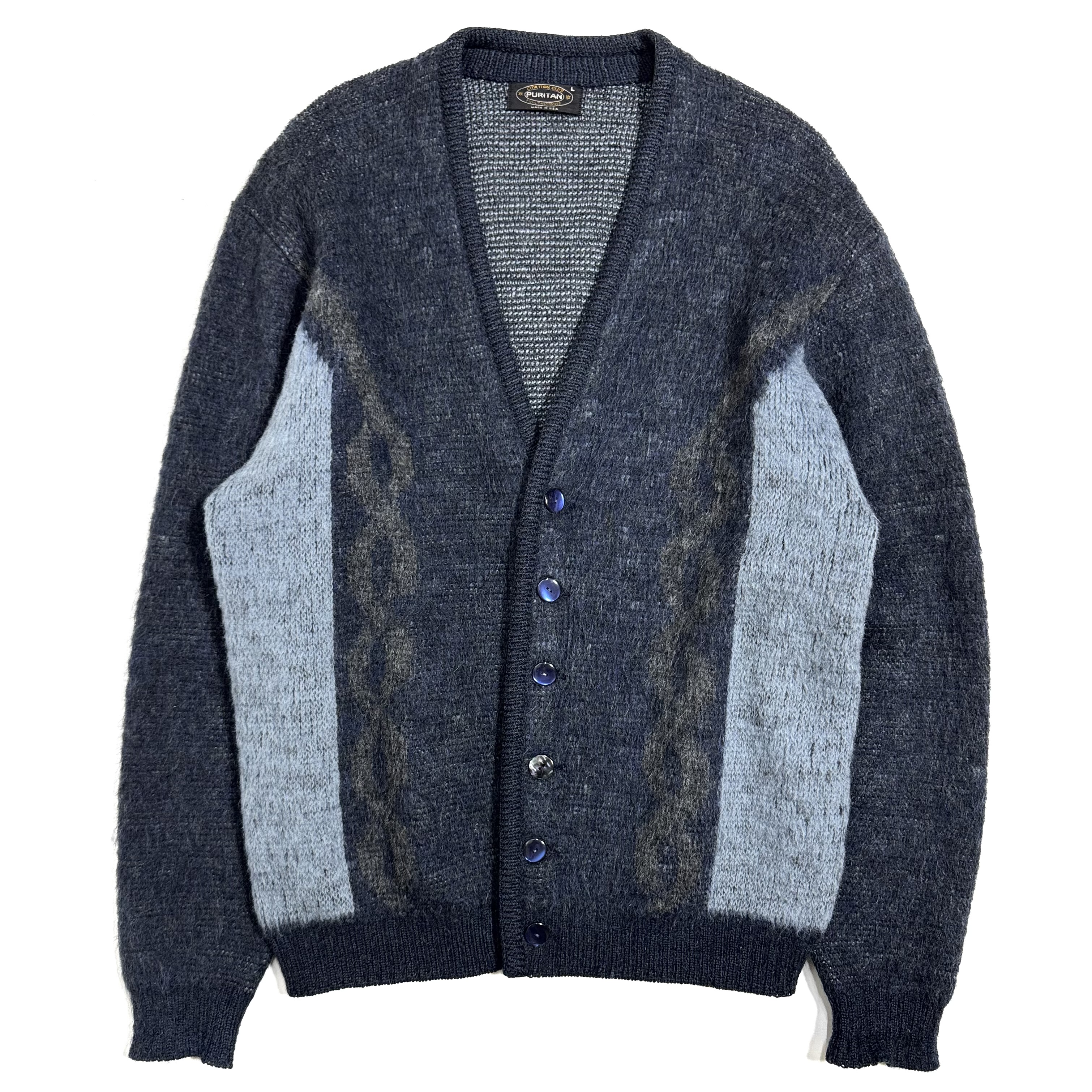 60s PURITAN MOHAIR CARDIGAN. | 古着屋【True vintage】ヴィンテージ