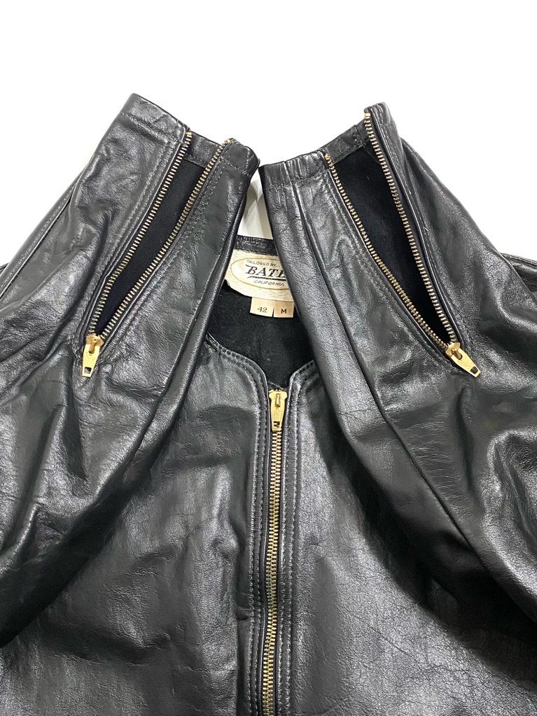 60s BATES LEATHER JACKET. | 古着屋【True vintage】ヴィンテージ古着の通販ショップ