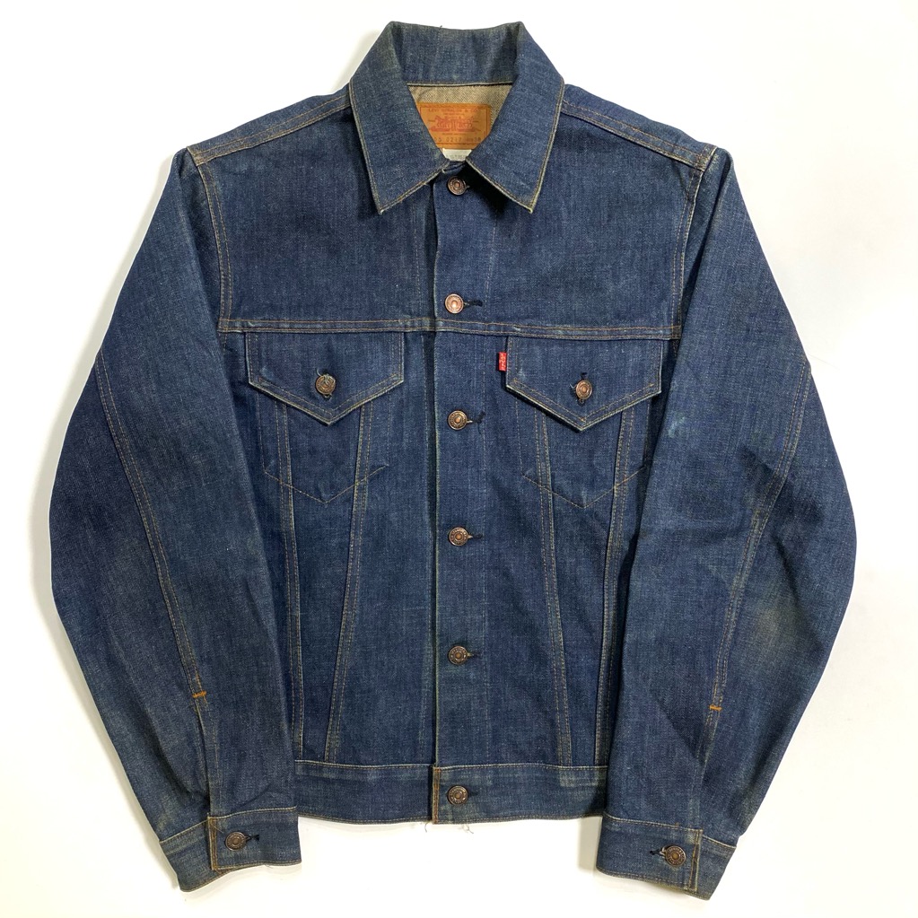 ジャケット・アウター Late 70's 80's Levi's 70505 (non wash) 70s Levi's NON WASH 70505 DENIM JACKET. | 古着屋【True vintage