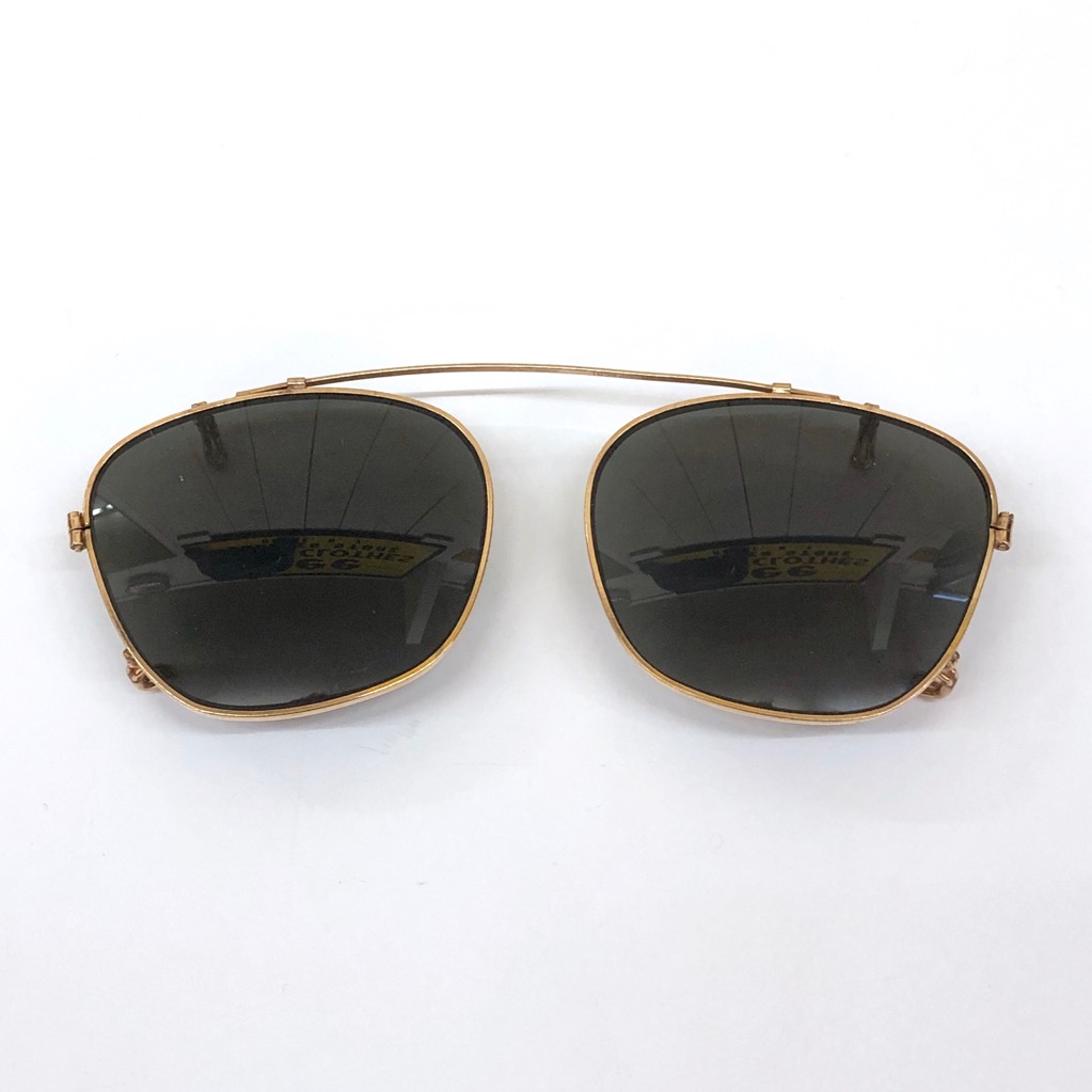 50s〜 AMERICAN OPTICAL SUNVOGUES CLIP ON | 古着屋【True vintage ...