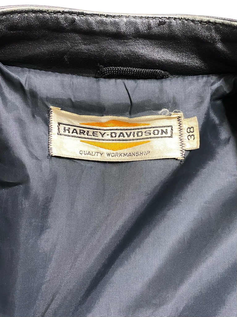 60s HARLEY DAVIDSON SINGLE RIDERS JACKET.