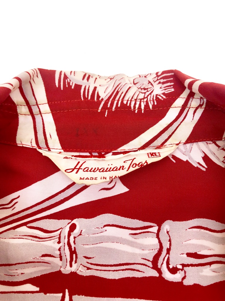 Vintage50's Hawaiian Togs ヴィンテージハワイアンシャツ Vintage50's Hawaiian Togs ヴィンテージハワイアンシャツ