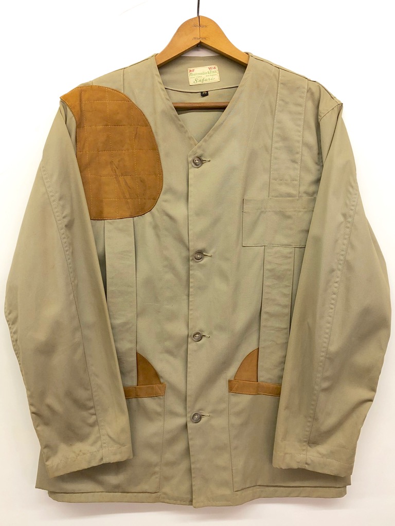 60s ABERCROMBIE&FITCH NON WASH SHOOTING JACKET. | 古着屋【True 
