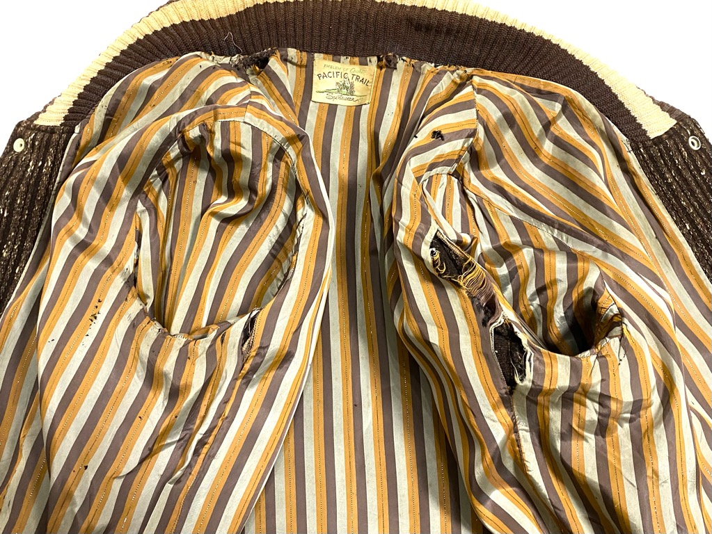 50's PACIFIC TRAIL vintageファラオジャケット USA製 50s Penneys ペニーズ レザー カーコート ヴィンテージ ファラオ