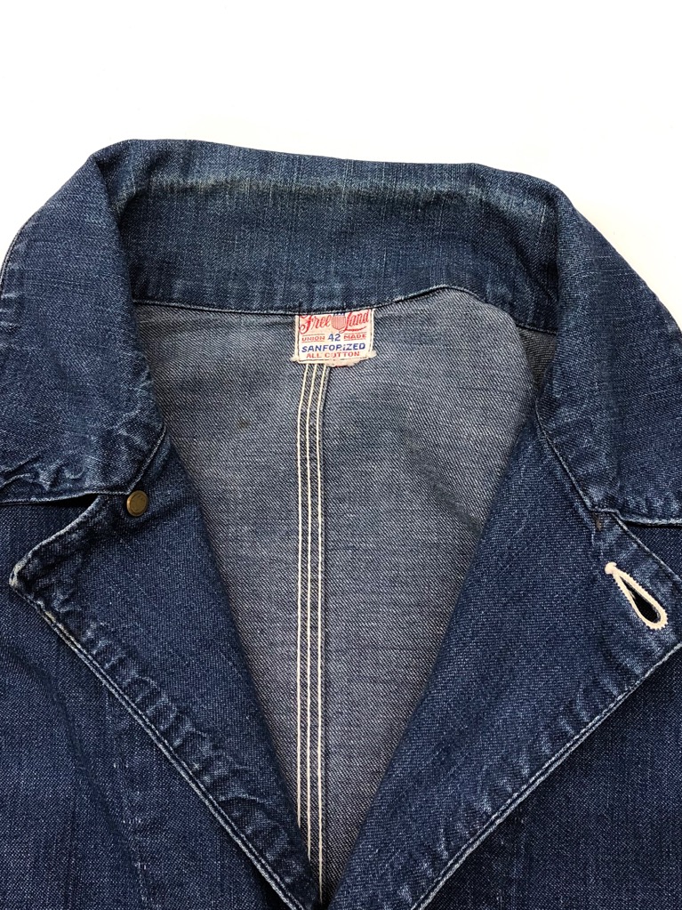 40s FREE LAND DENIM COVERALL. | 古着屋【True vintage】ヴィンテージ