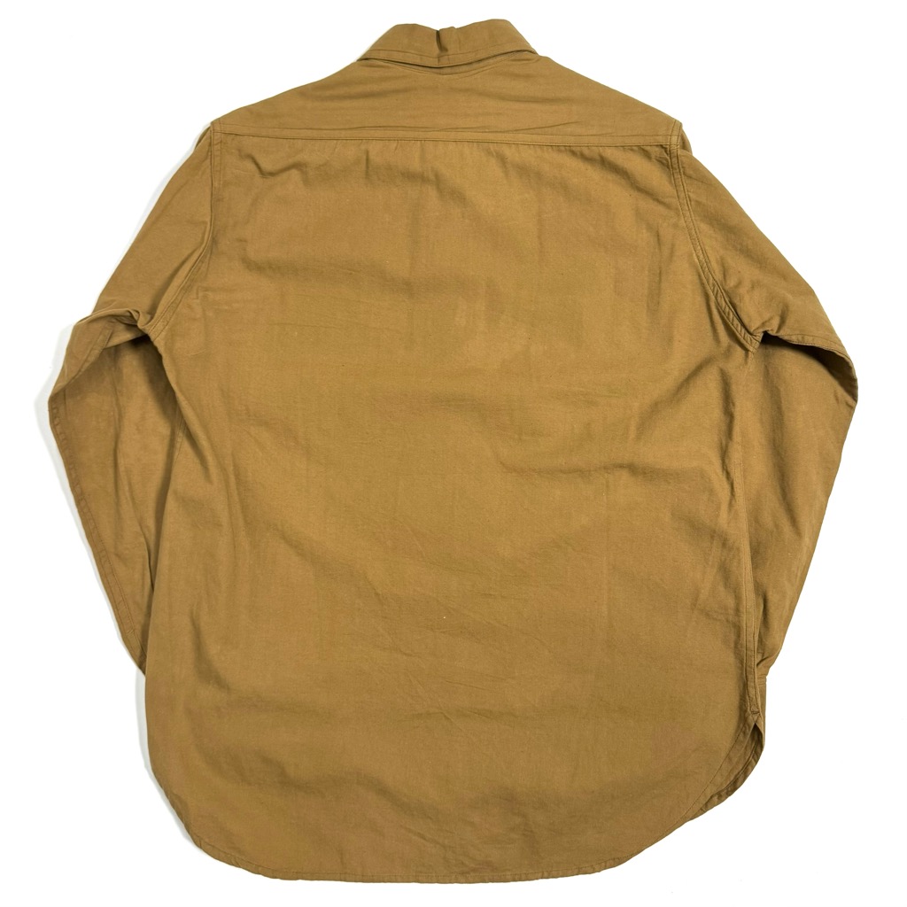 30s LAY CO. CHIN STRAP WORK SHIRT. 古着屋【True vintage】ヴィンテージ古着の