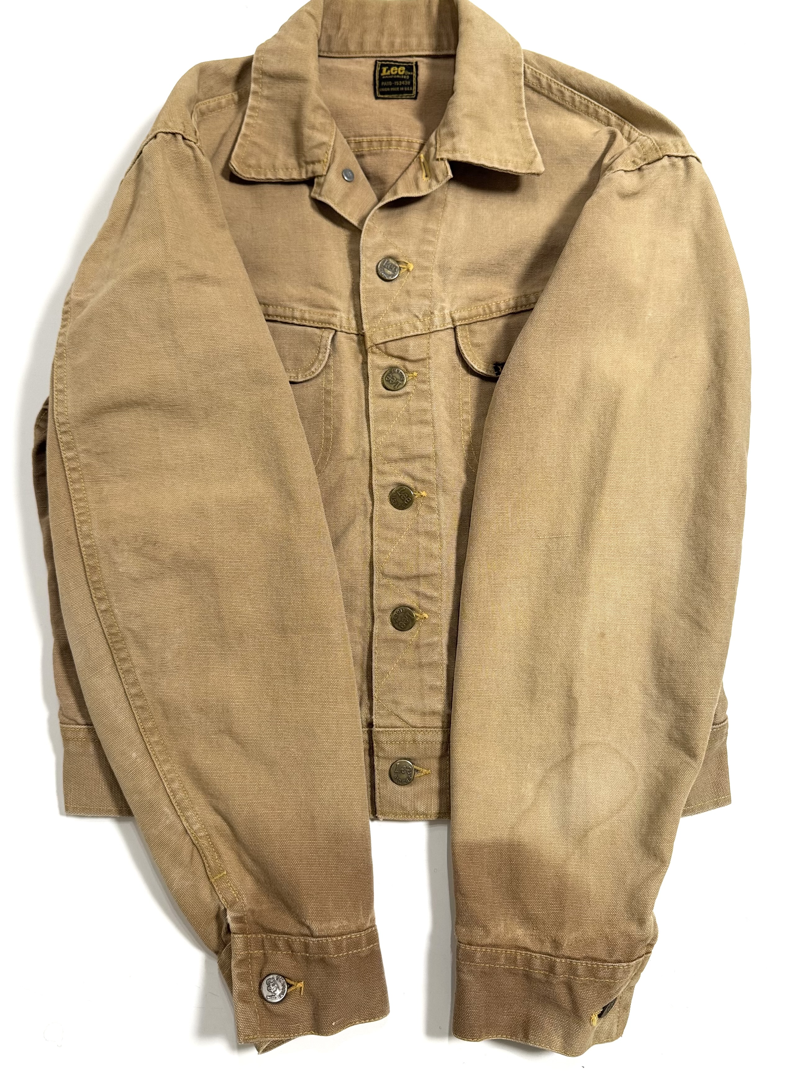 70s Lee 220 BROWN DUCK JACKET. | 古着屋【True vintage