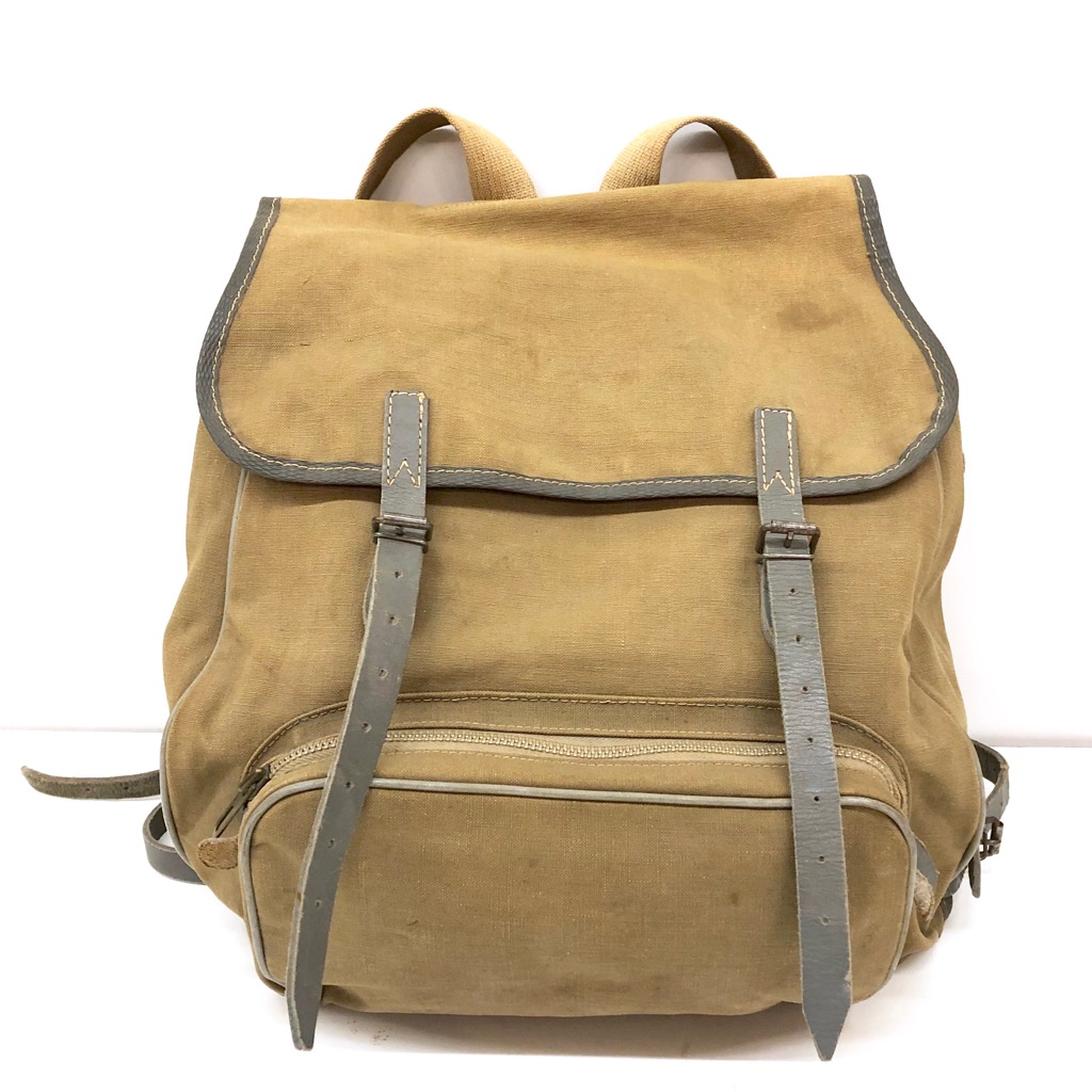 50s MILLET CANVAS BACKPACK. | 古着屋【True vintage】ヴィンテージ 
