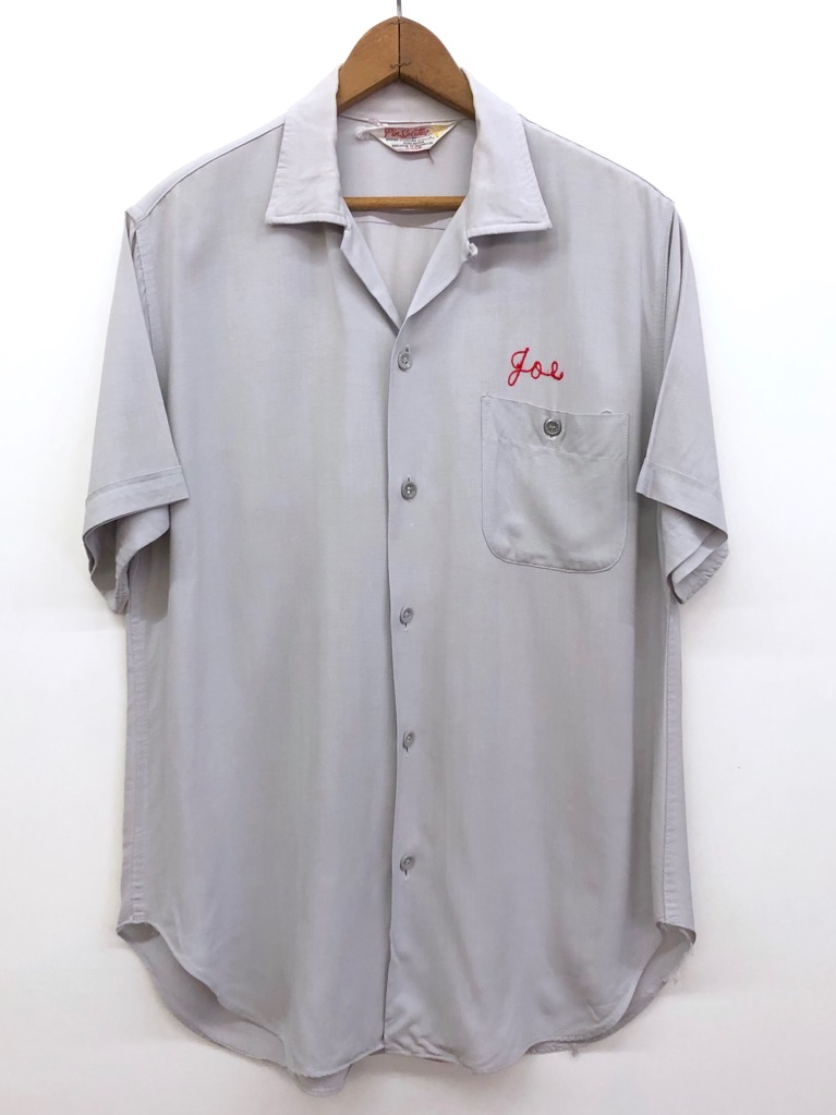 美品 60s VINTAGE \"PIN SPLITTER\" ボーリングシャツ 60s PIN SPLITTER BOWLING SHIRT. | 古着屋【True vintage
