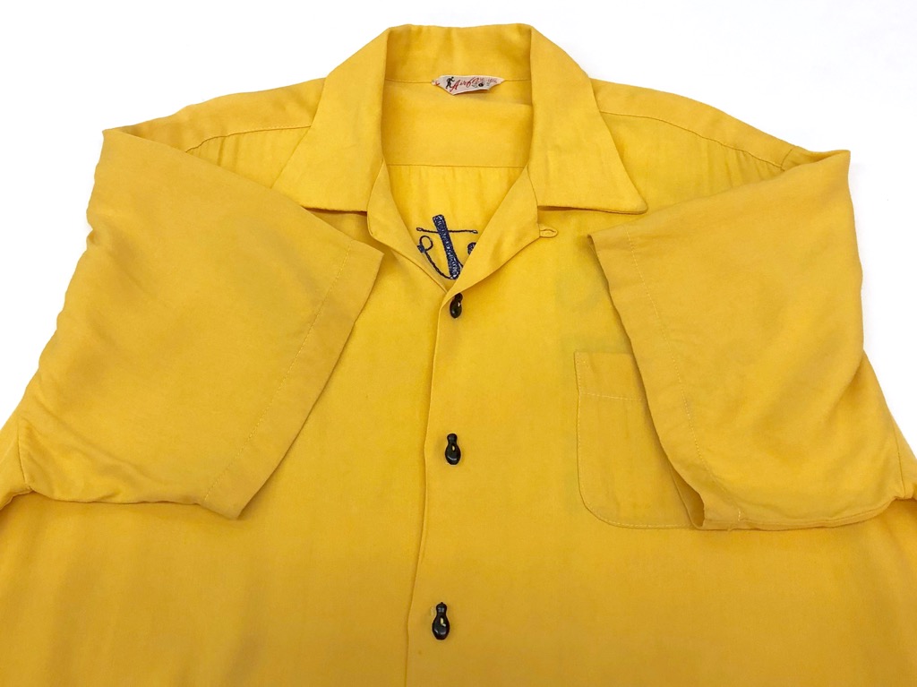 50s AIR-FLO BOWLING SHIRT. | 古着屋【True vintage】ヴィンテージ 