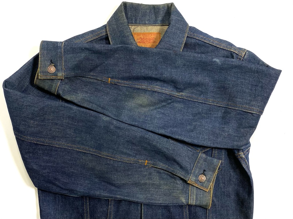 70s Levi's NON WASH 70505 DENIM JACKET. | 古着屋【True vintage