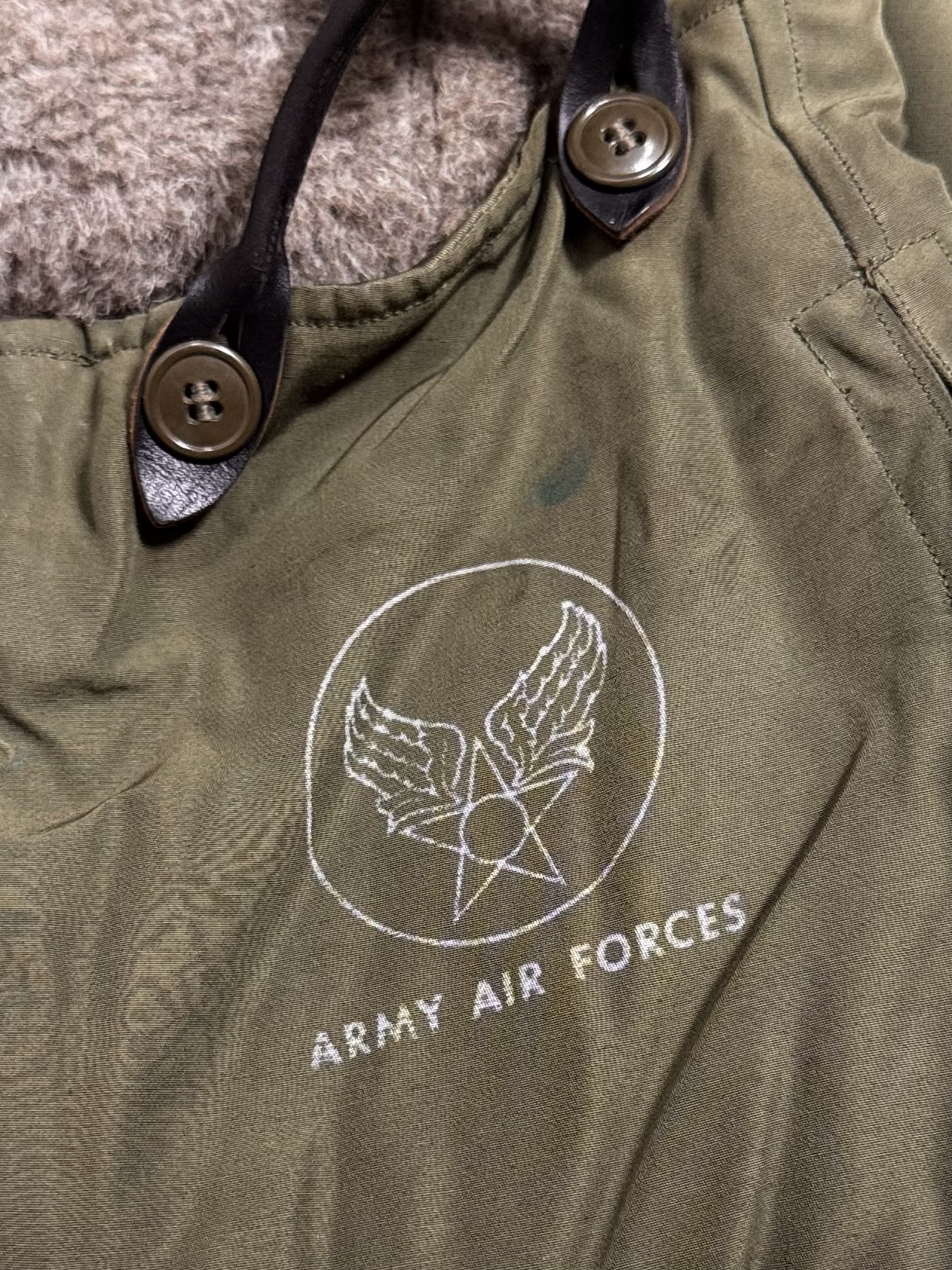 40s U.S.A.A.F. A-11 FLIGHT TROUSERS. | 古着屋【True vintage