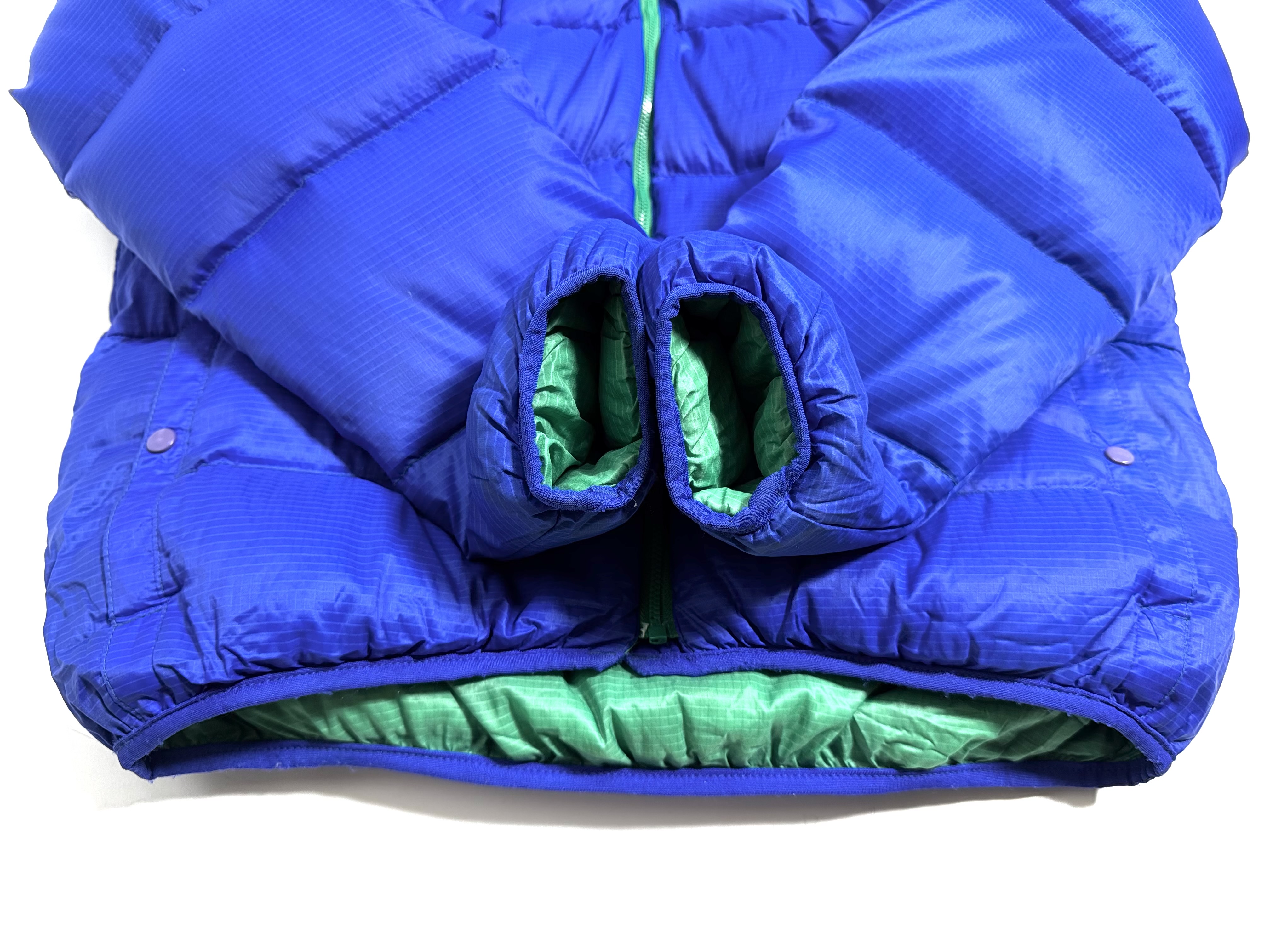 80s~ patagonia DOWN JACKET with HOOD. | 古着屋【True vintage