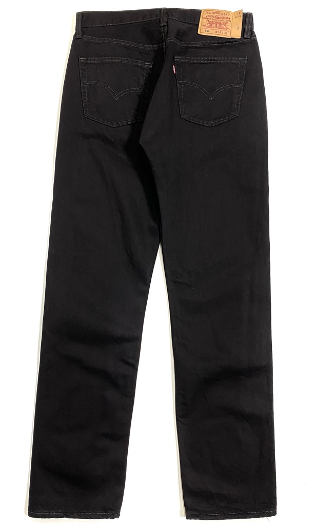 00s Levi's ONE WASHED 501-0660 BLACK DENIM PANTS. | 古着屋