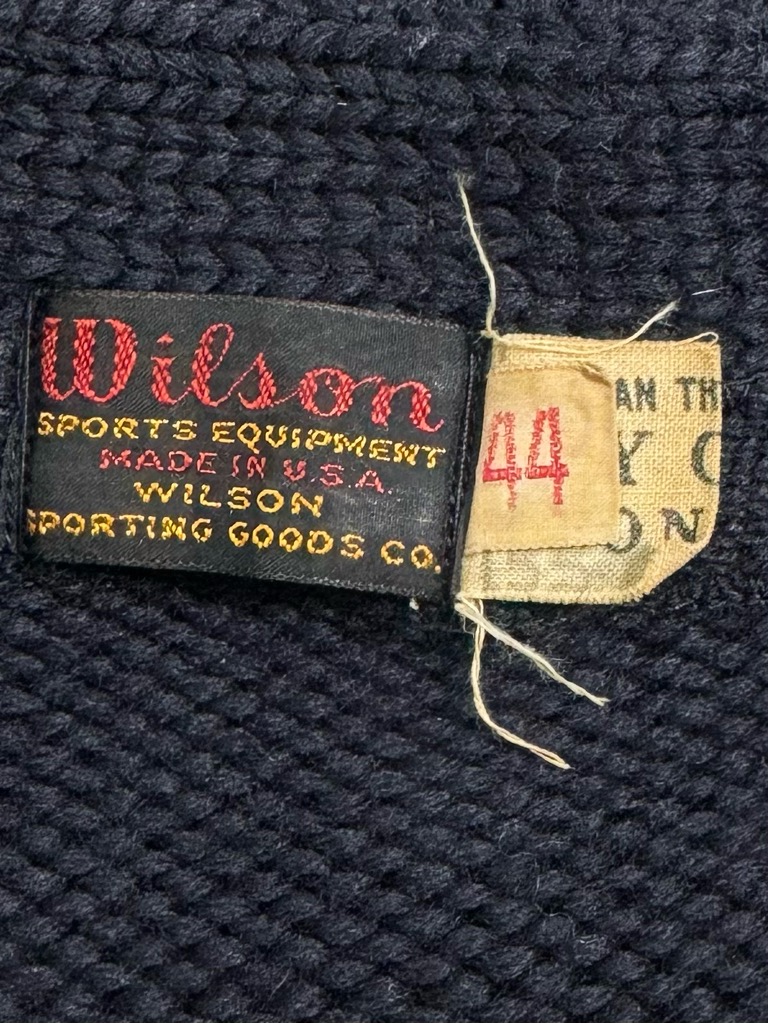 50s U.S.N.A. MILITARY KNIT SWEATER. | 古着屋【True vintage