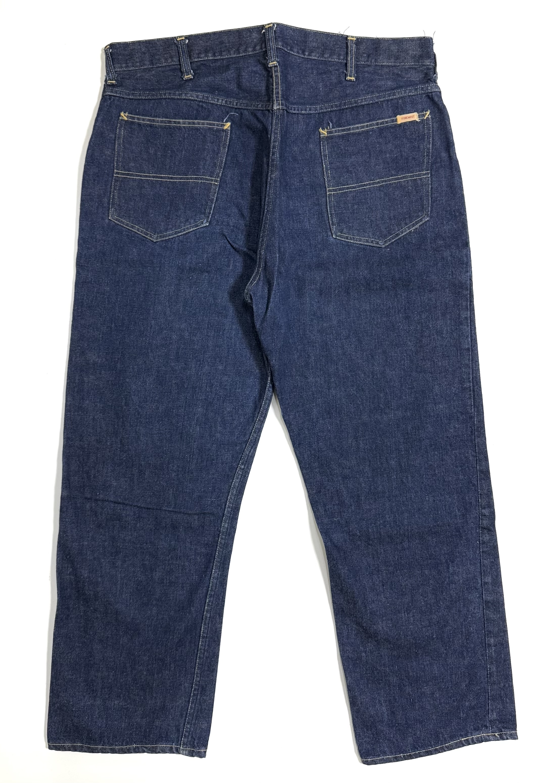 60s FORMOST ヴィンテージ デニム 60s FOREMOST DENIM PANTS. | 古着屋【True vintage】ヴィンテージ古着