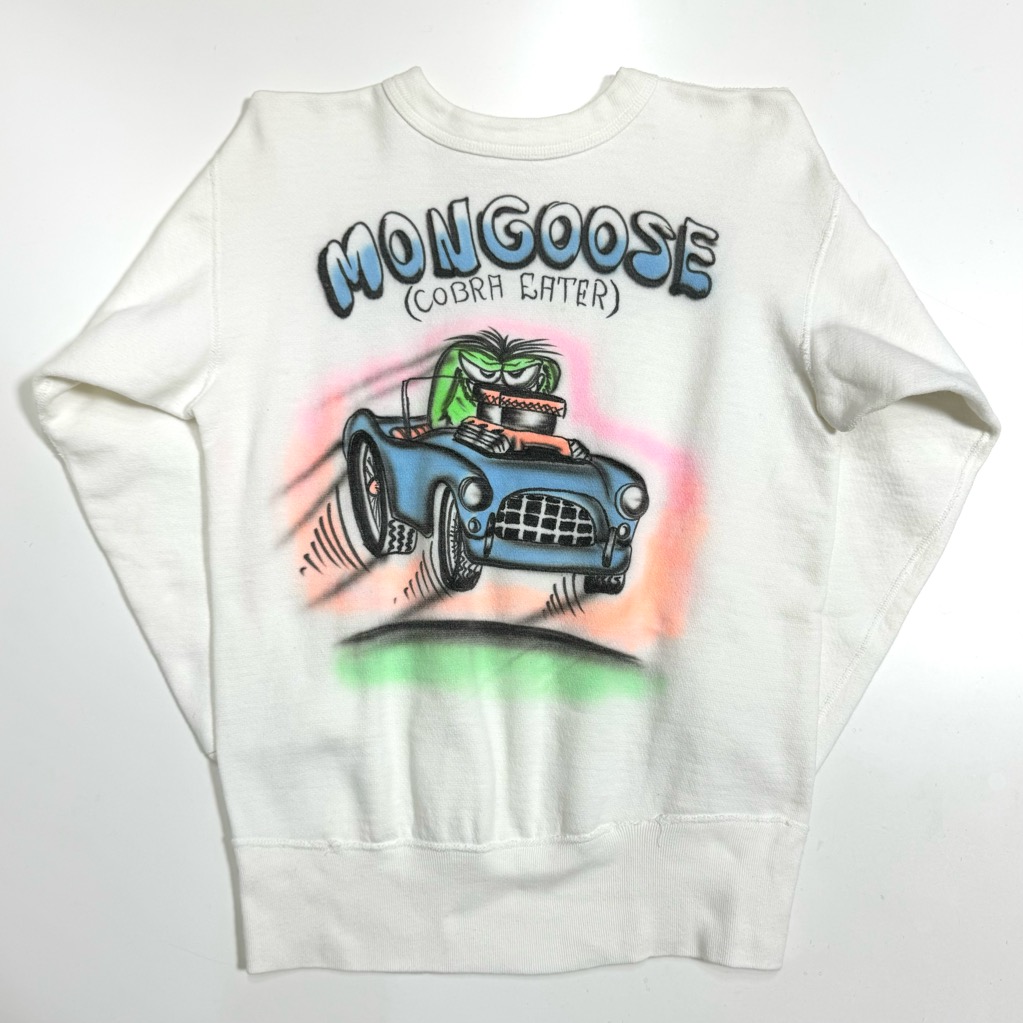 60s ALL HAND AIRBRUSH SWEAT SHIRT. | 古着屋【True vintage
