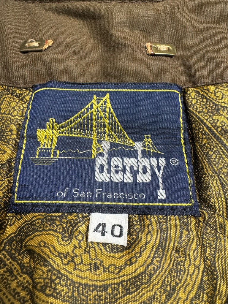 80s~ DERBY OF SAN FRANCISCO DERBY JACKET. | 古着屋【True vintage】ヴィンテージ古着の通販ショップ