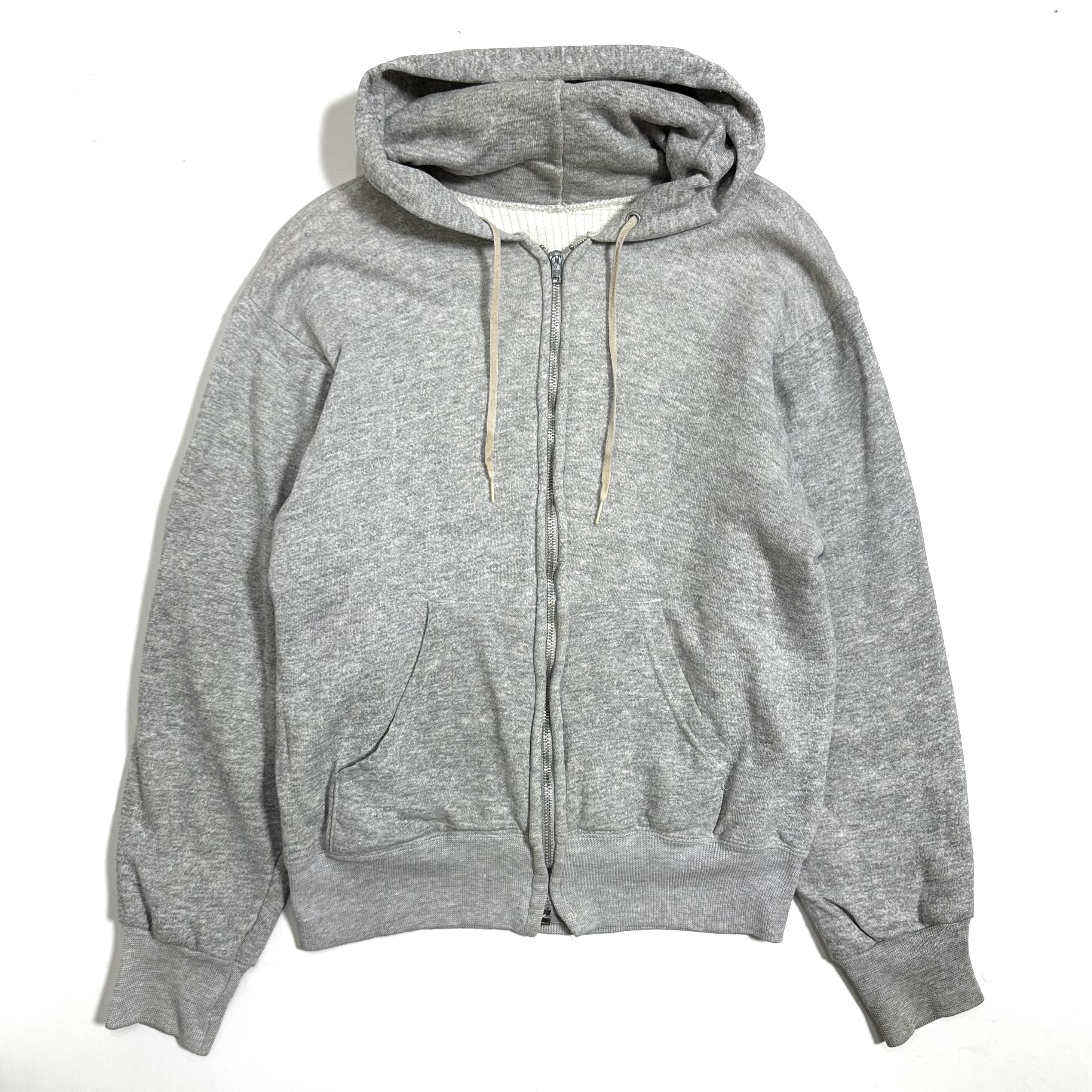 80s HANES W-FACE FULL ZIP. PARKA. | 古着屋【True vintage