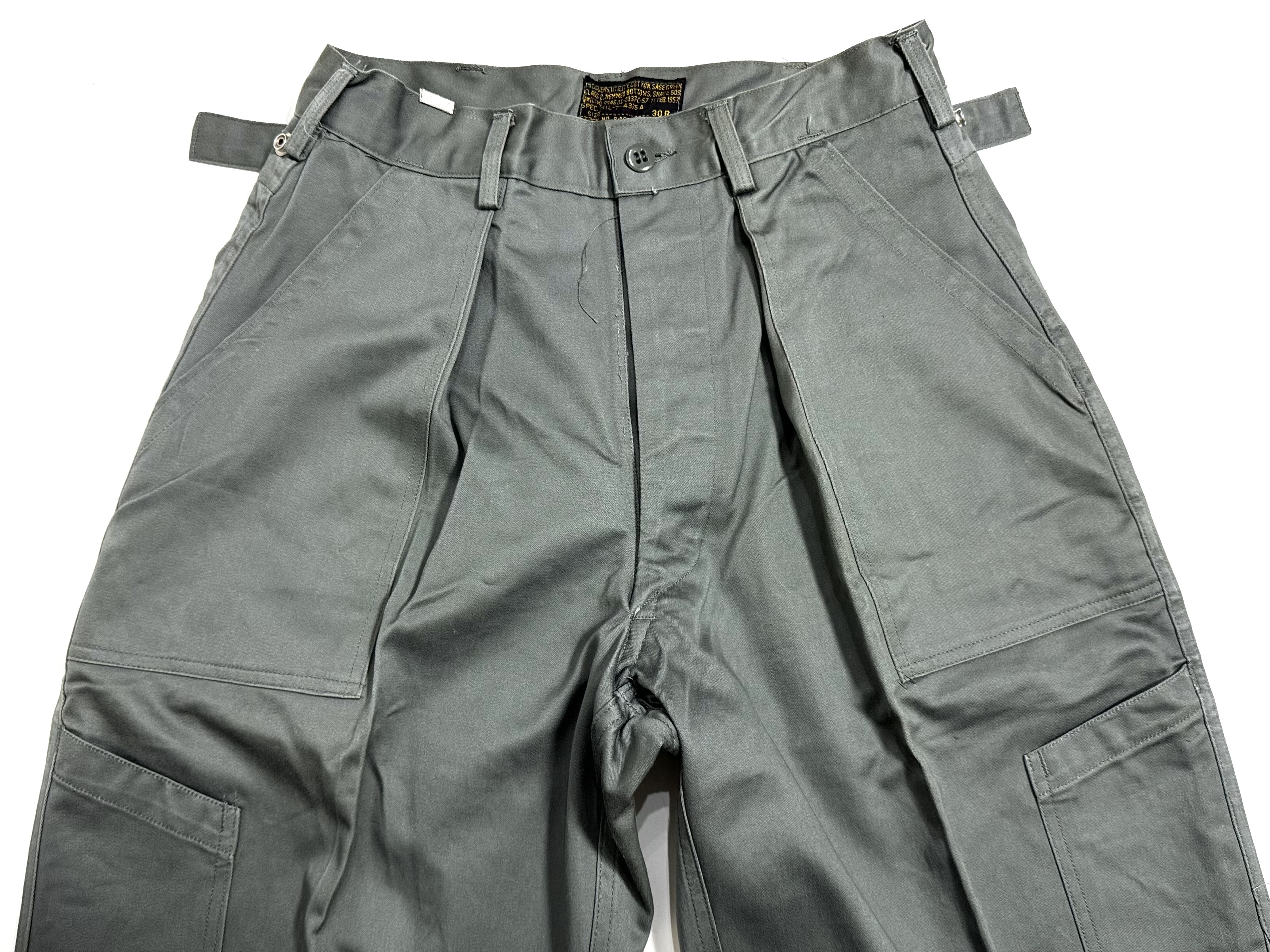 50s U.S.A.F. DEAD STOCK MIL-T-4335A UTILITY TROUSERS. | 古着屋 