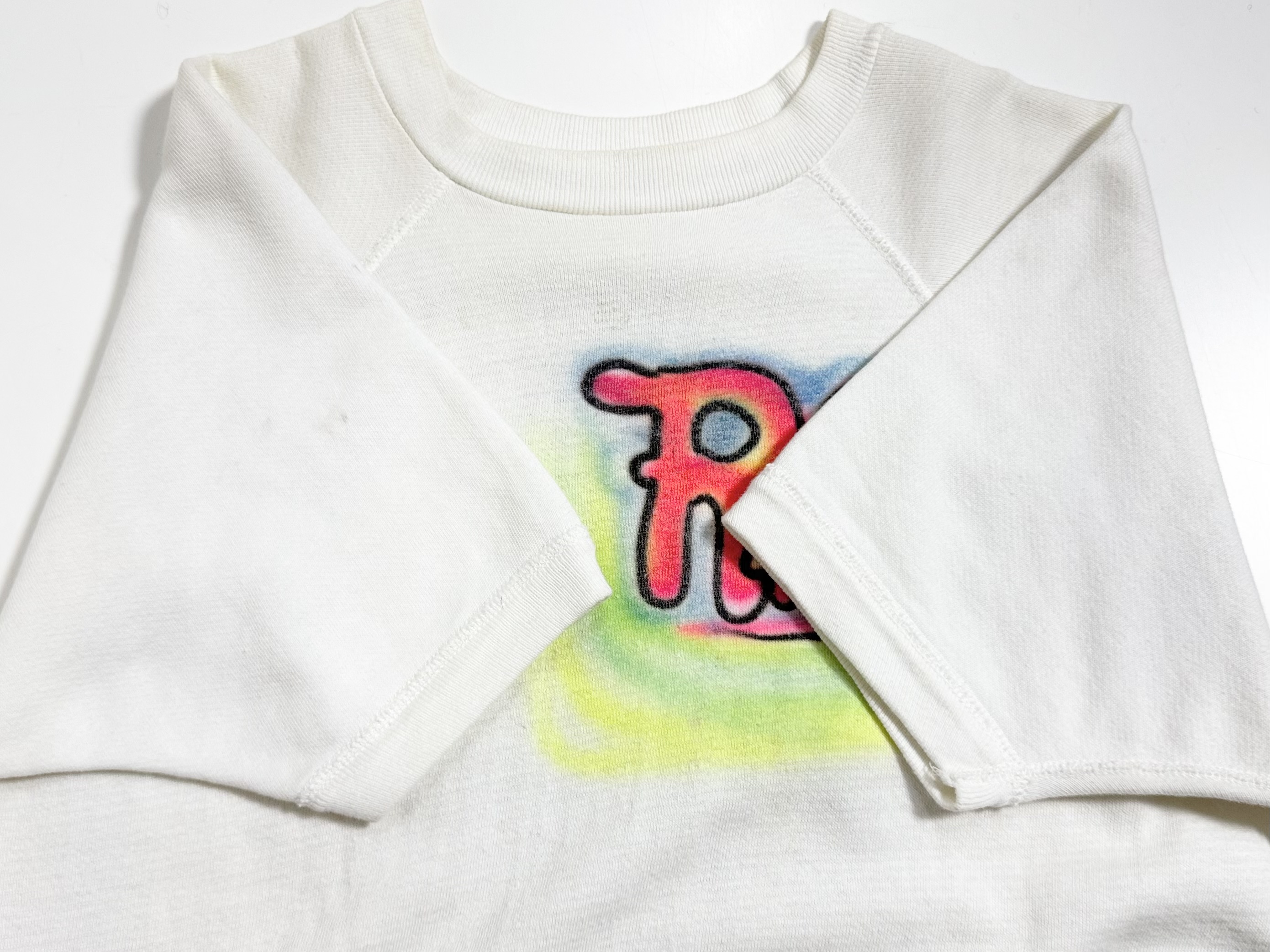 60s AIRBRUSH S/S. SWEAT | 古着屋【True vintage】ヴィンテージ古着の 