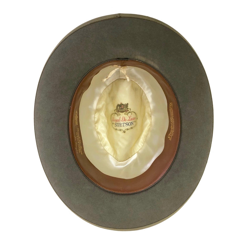 60s ROYAL DE LUXE STETSON ST.REGIS HOMBORG HAT. | 古着屋【True