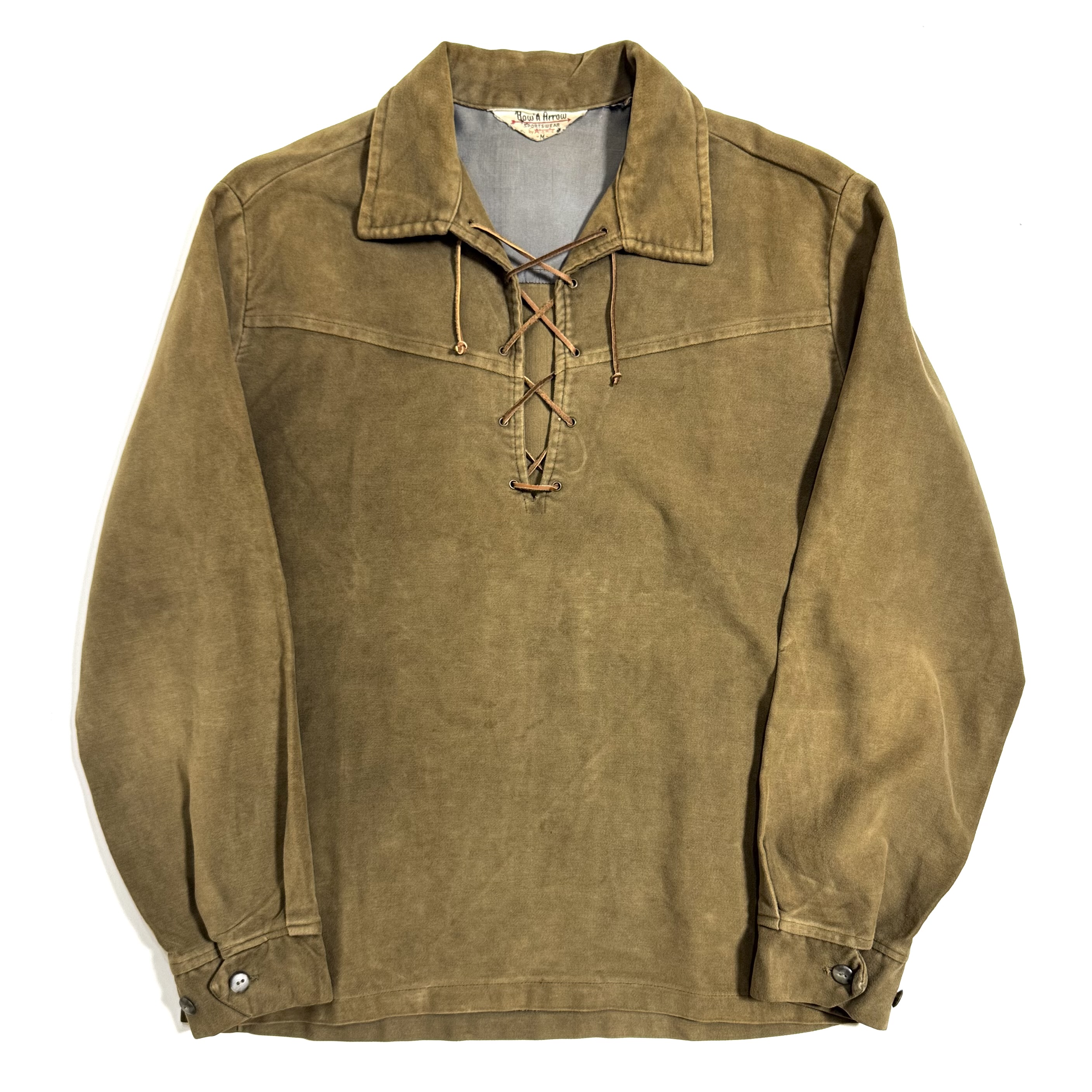 60s BOW'A ARROW PULLOVER SHIRT. | 古着屋【True vintage