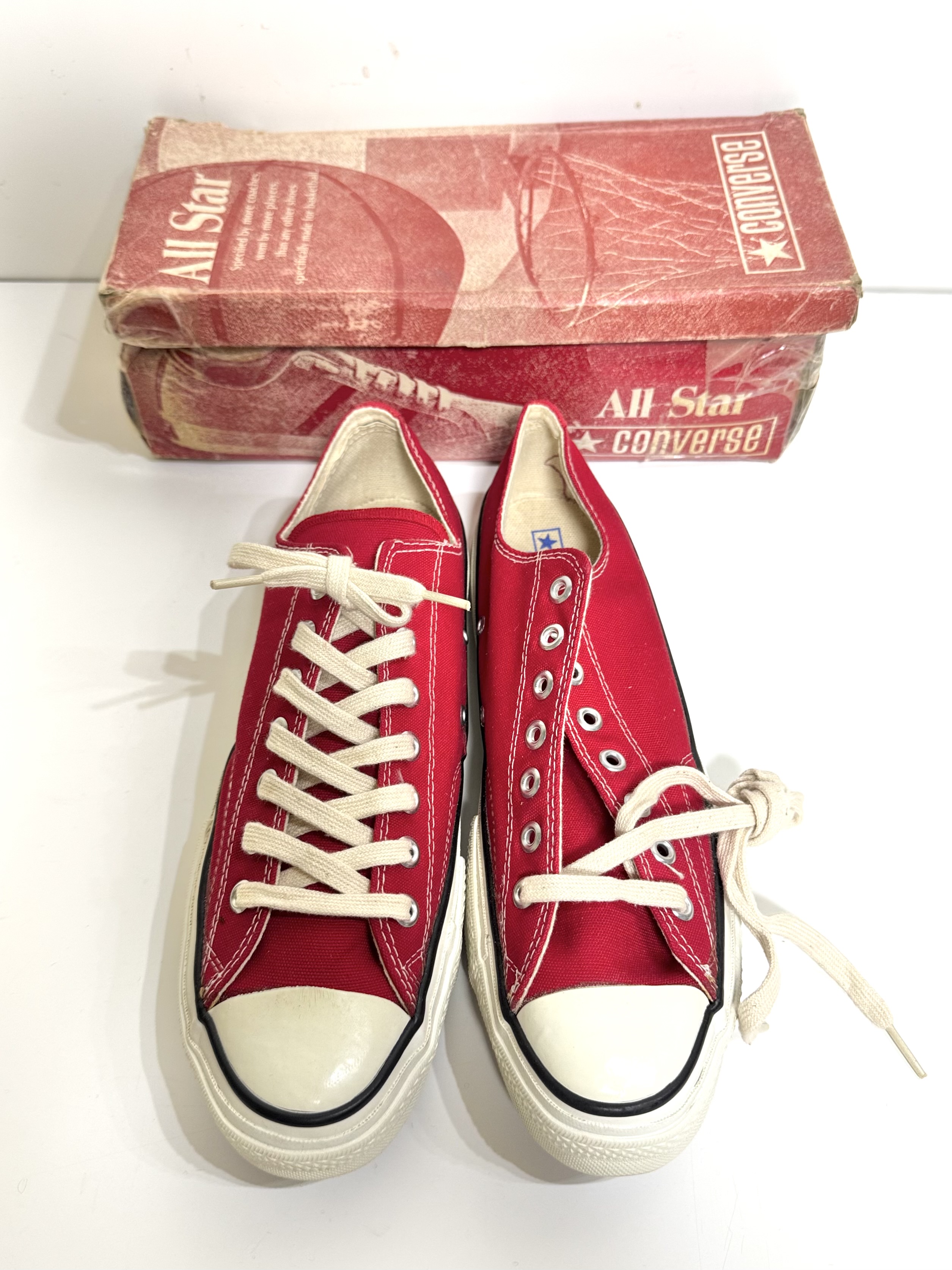 ryo-only-one0149.です。アンティーク vintage CONVERSE コンバース ヴィンテージ 80s ALL STAR キャンバス