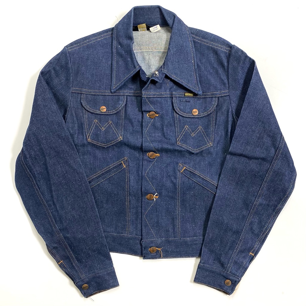 ① 70s MAVERICK DEAD STOCK DENIM JACKET. | 古着屋【True vintage