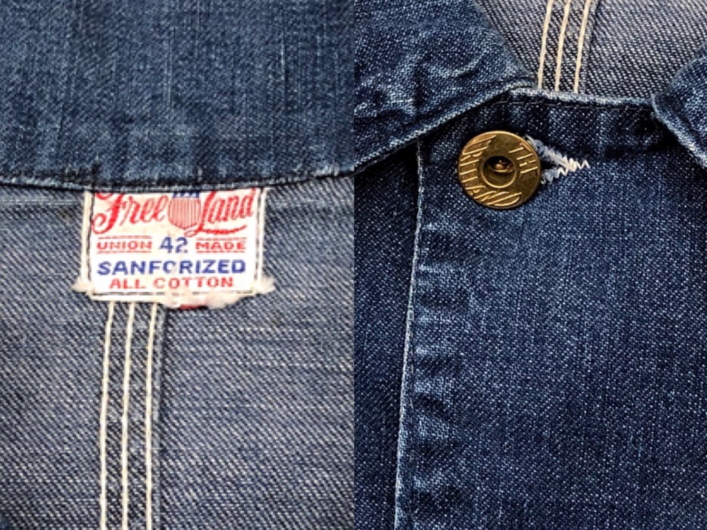 40s FREE LAND DENIM COVERALL. | 古着屋【True vintage】ヴィンテージ