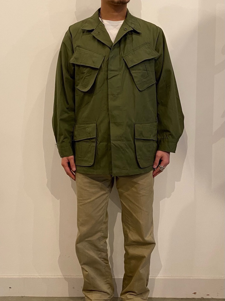 問題なく綺麗な状態です70s U.S. Army Jungle Fatigue Jacket M-S