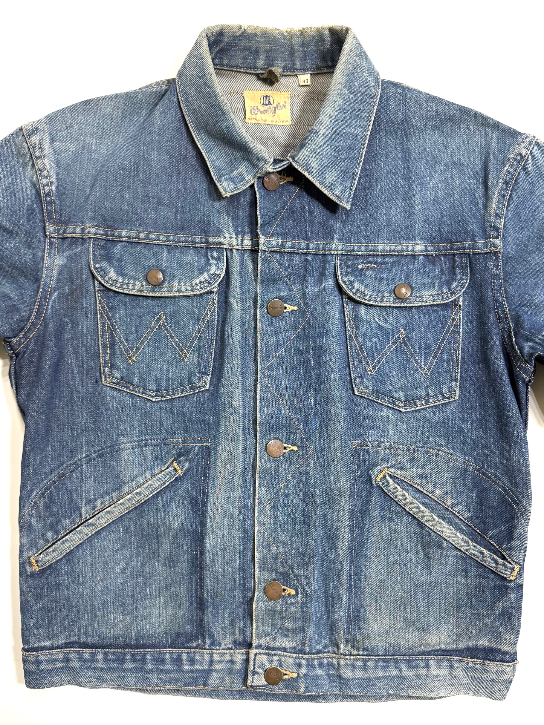60s WRANGLER 124MJ DENIM JACKET. | 古着屋【True vintage 