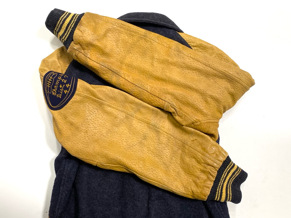 40s THE W.A. HOLT COMPANY INC. VARSITY JACKET. | 古着屋【True