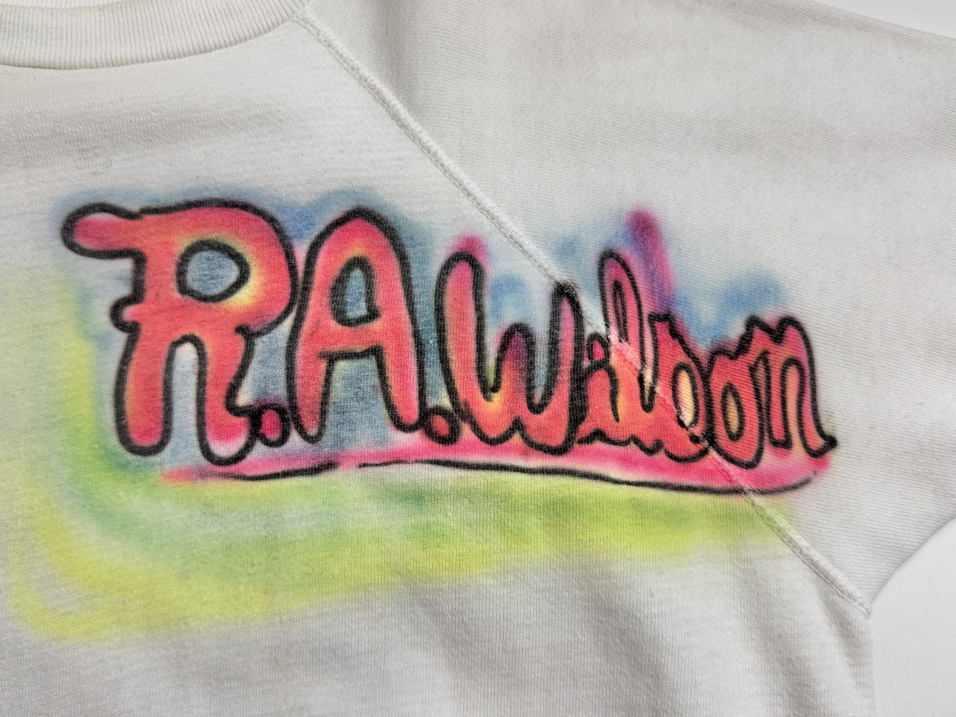 60s AIRBRUSH S/S. SWEAT | 古着屋【True vintage】ヴィンテージ