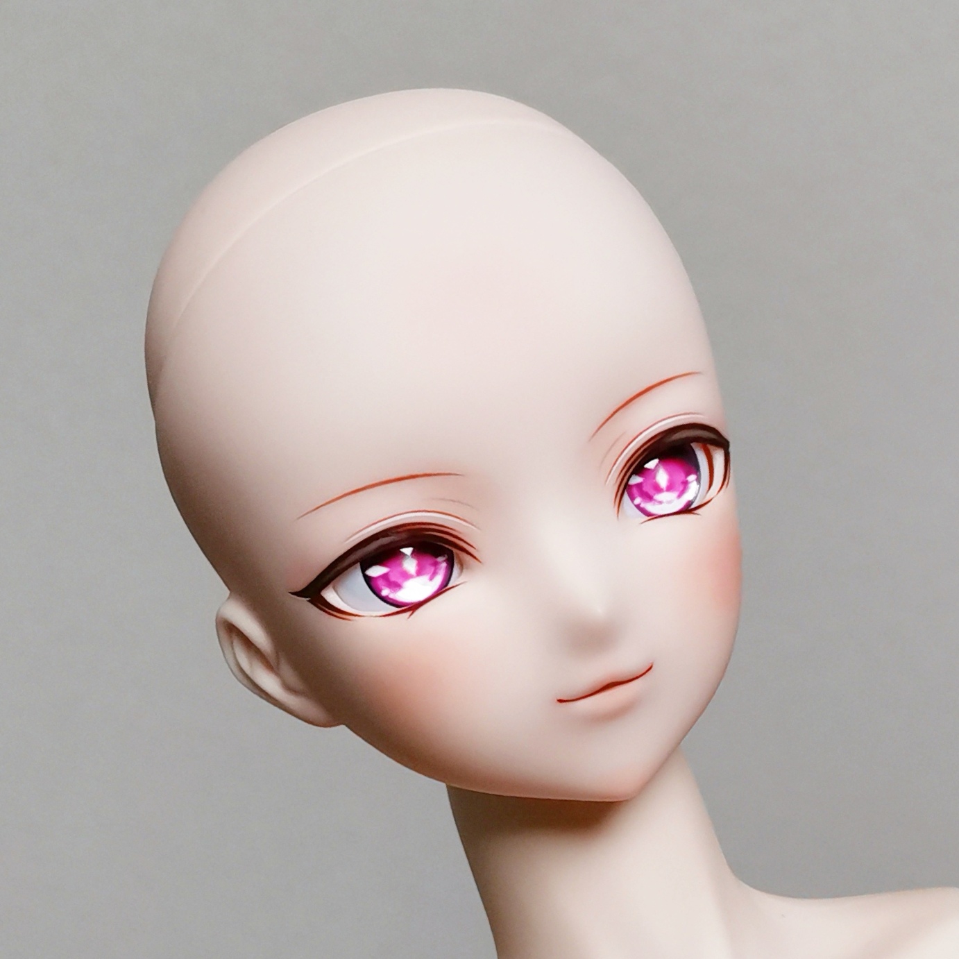 handmade♡1⁄6カスタムドールヘッド☆美紀☆オビツ01 handmade♡1