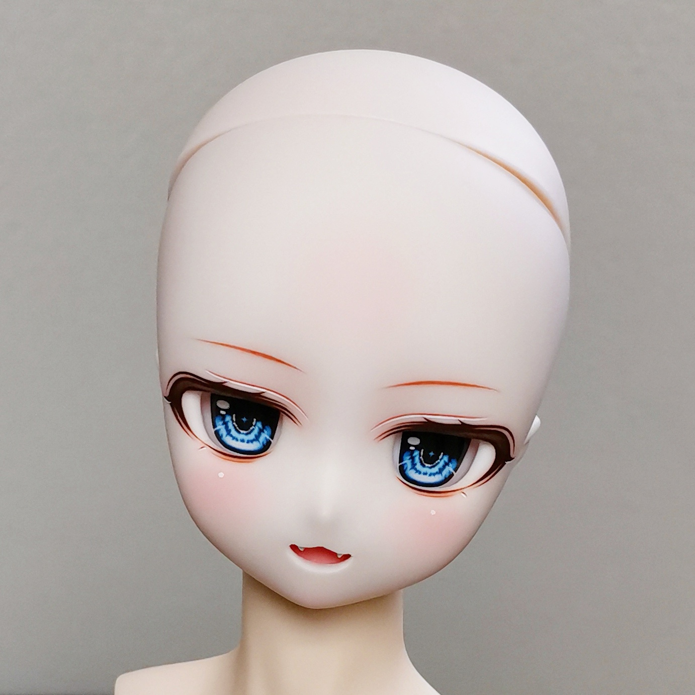DDH-29 カスタムヘッド セミホワイト肌＋カボションアイ2種 | 月飼い