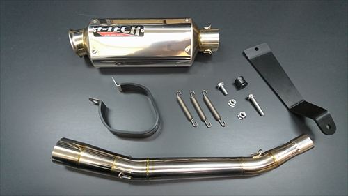 HRC HRC GROM JC92 T-テックマフラーAFセンサーボス付き GROM 21