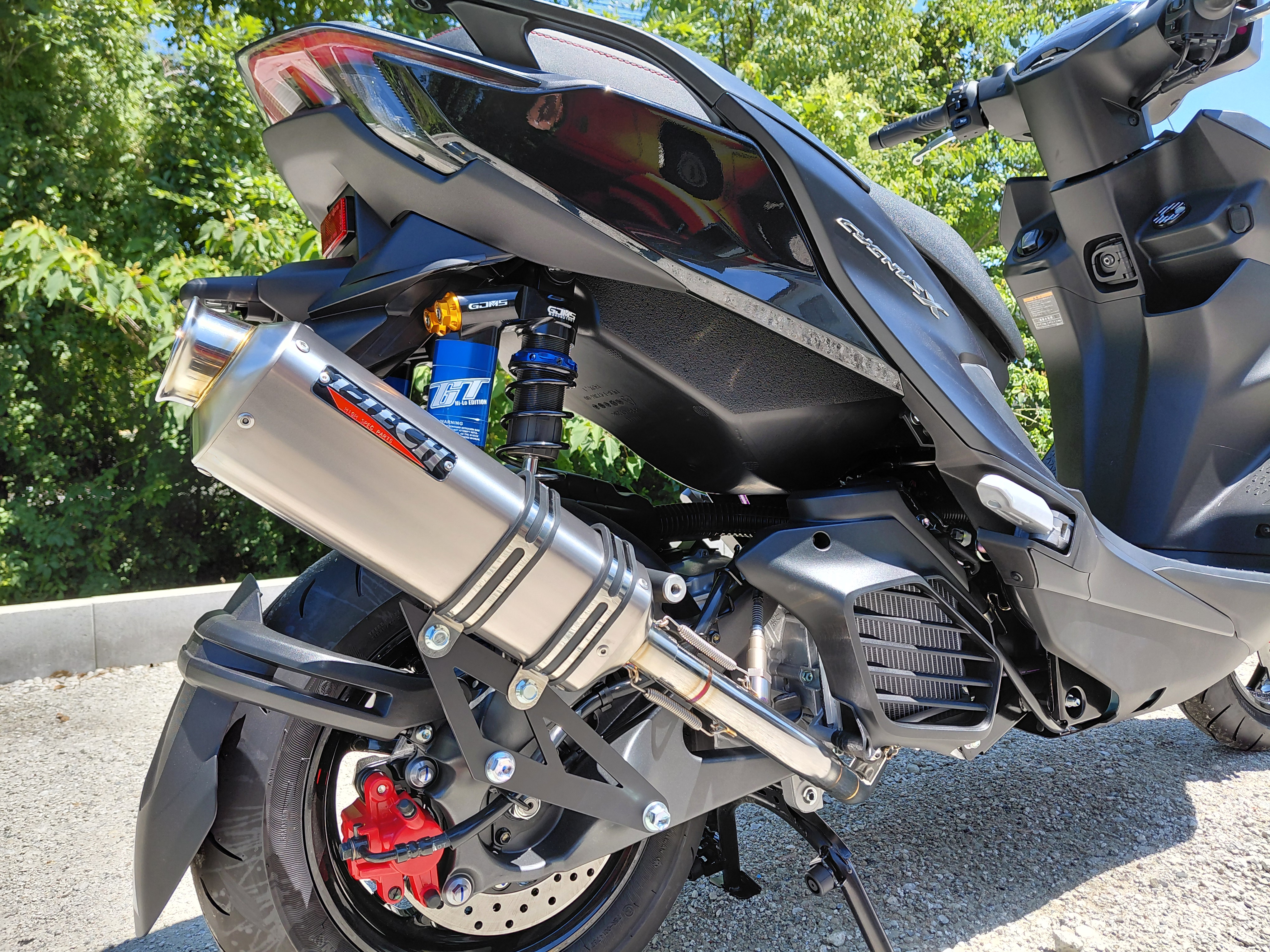 シグナスX7型/グリファス用レーシングマフラー | T-TECH